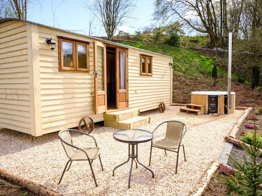 Lintmill Lodges - Heather Shepherds Hut Sorn Exteriér fotografie